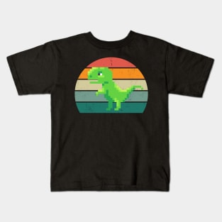 Retro Style Vintage Dinosaur Kids T-Shirt